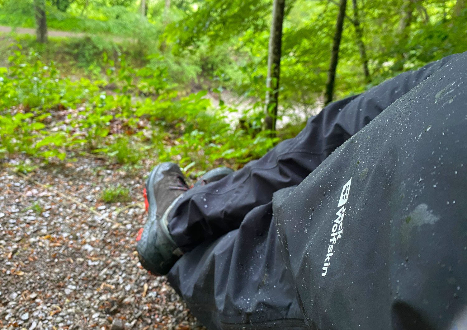 Regenkleidung von JACK WOLFSKIN im Test. 