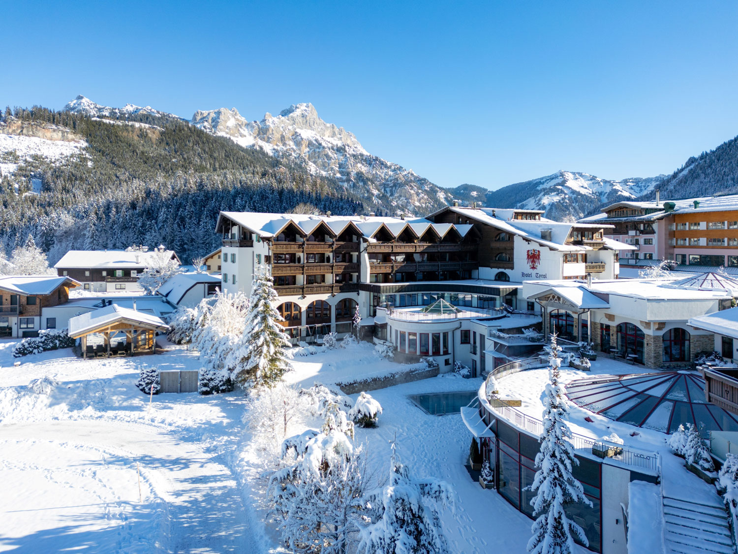 Winterurlaub im Tannheimer Tal – das vier Sterne Hotel Tyrol am Haldensee © Hotel Tyrol Haldensee