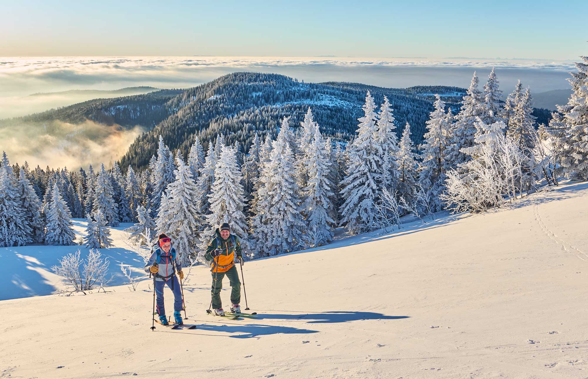 Skitour am Großen Arber © Bodenmais Tourismus