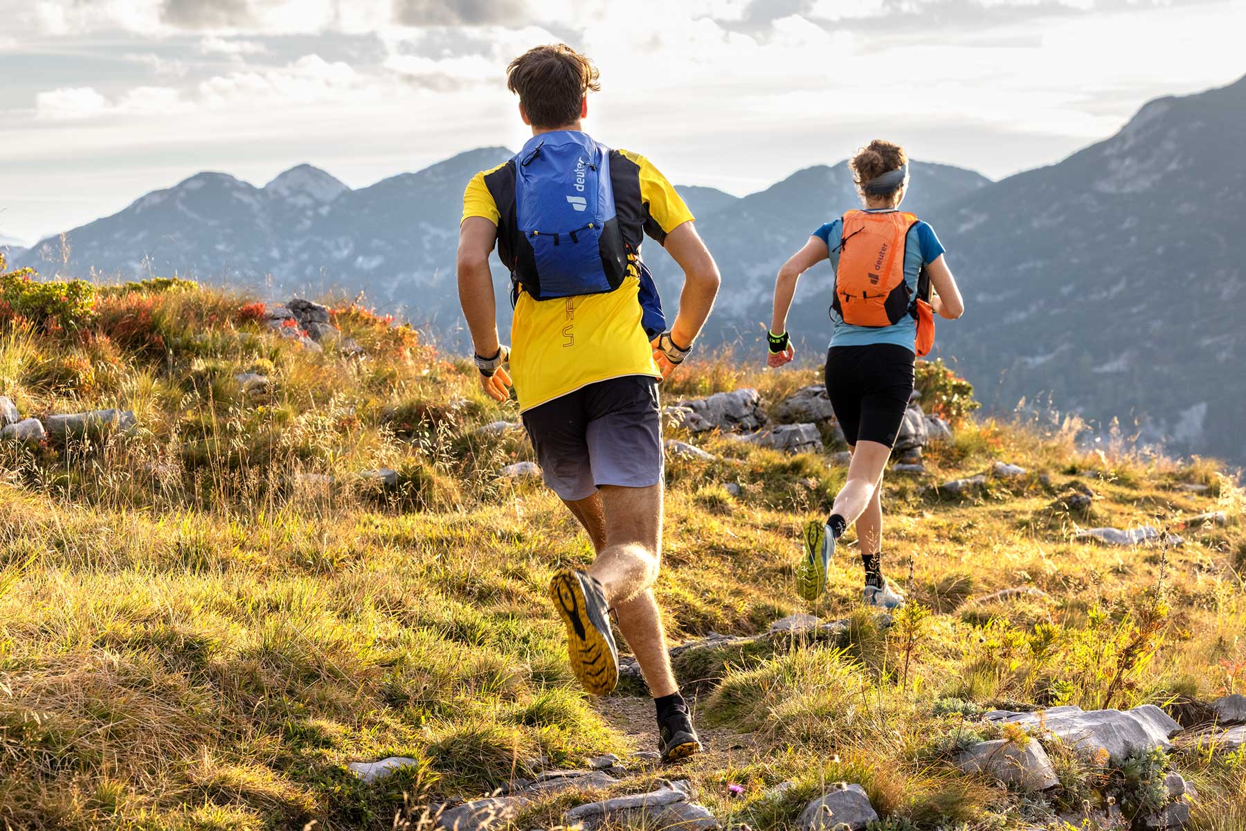 Trailrunning wird zum Megathemaund die Outdoorbranche liefert die Ausrüstung dazu © Deuter