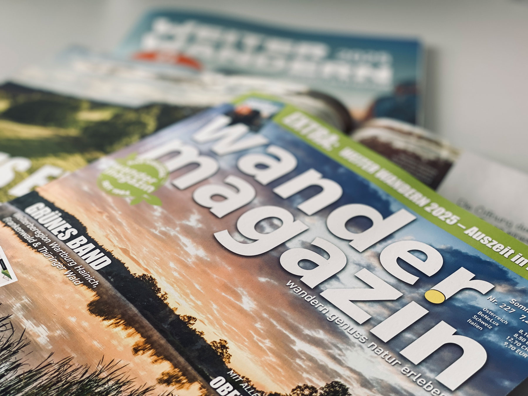 Wandermagazin Nr. 227 – jetzt erhältlich © Wandermagazin
