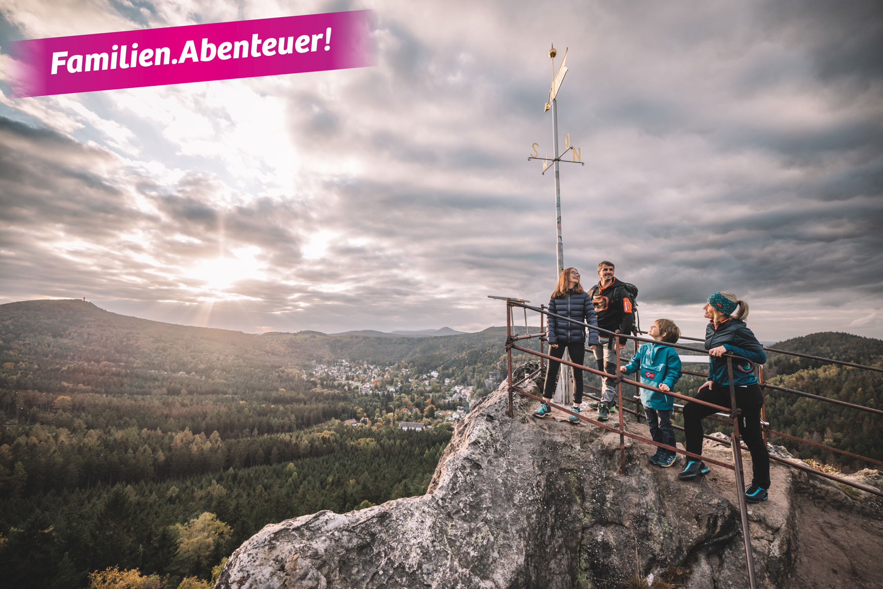 Gemeinsame Wandererlebnisse im Zittauer Gebirge © Philipp Herfort