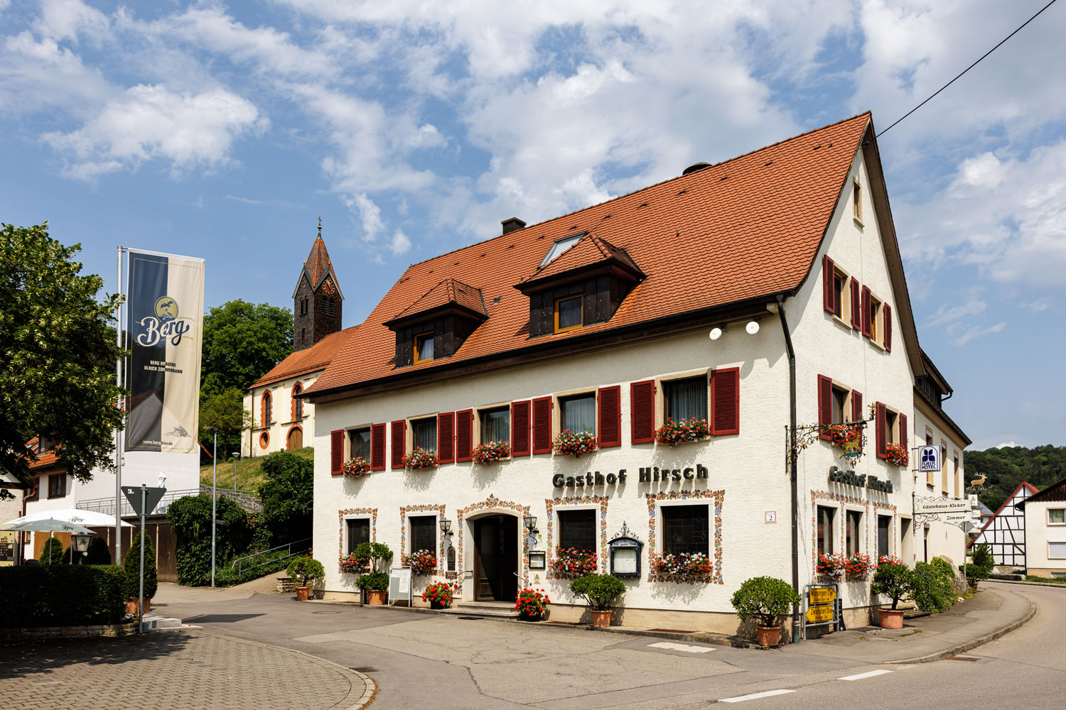 Einkehren & genießen im Flair Hotel Gasthof zum Hirsch © Jens Schlüter