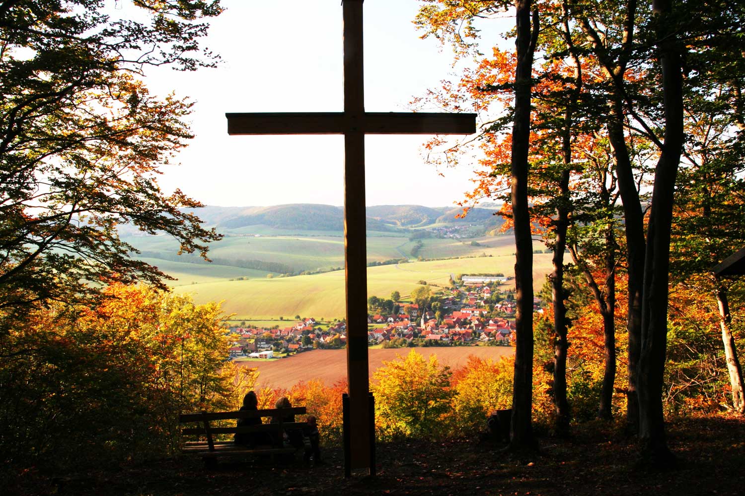 Martinfelder Fenster mit Blick auf Martinfeld © HVE Eichsfeld Touristik e.V.