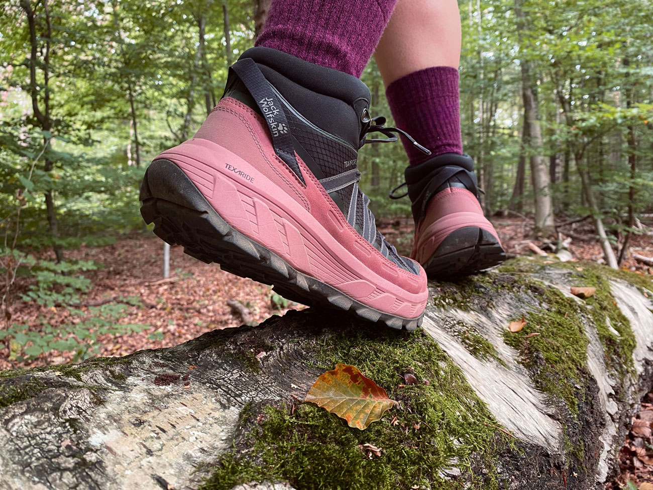 Unterwegs mit dem Wild Hike TEXAPORE von Jack Wolfskin © Wandermagazin