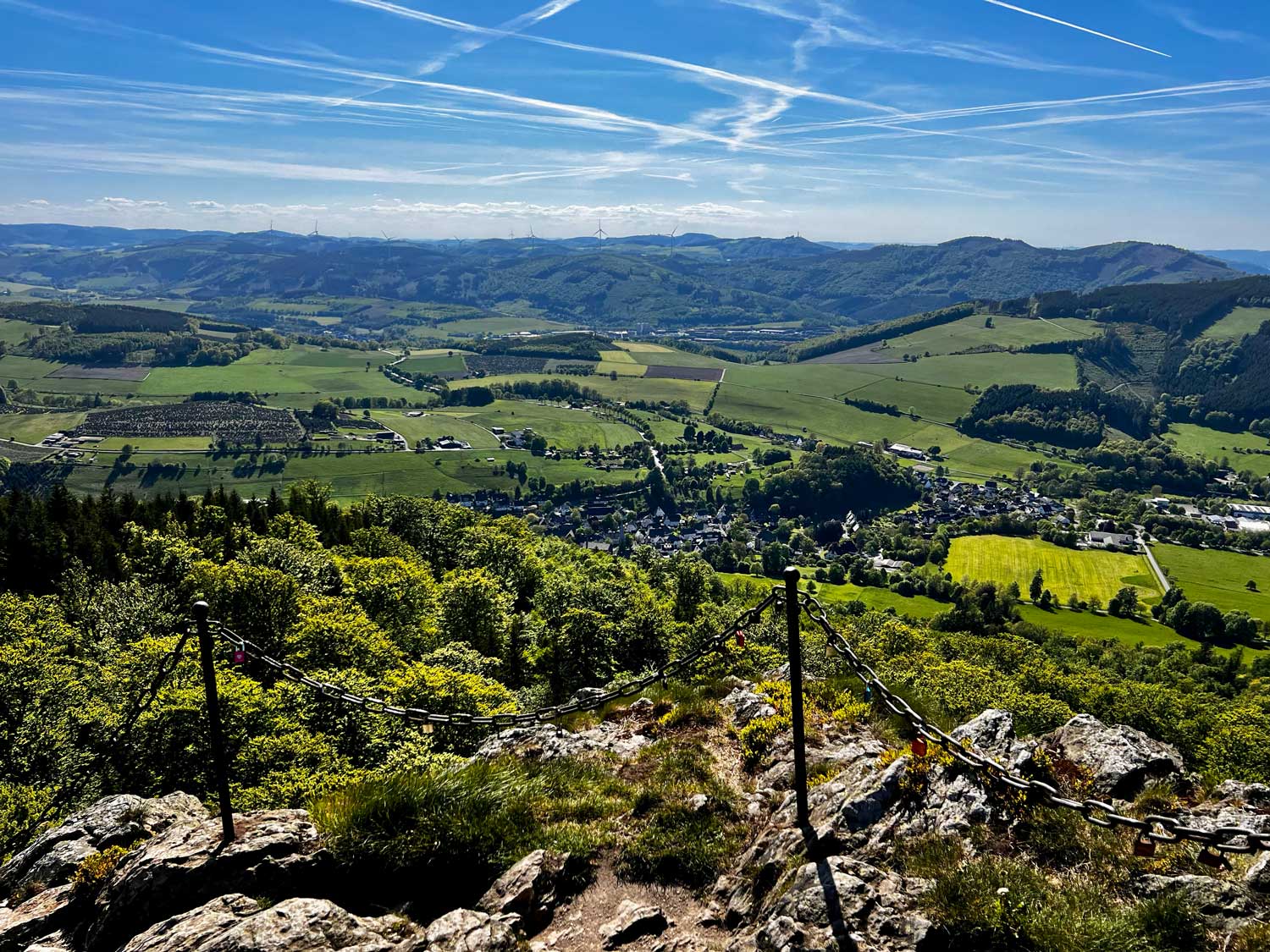 Blick von den Bruchhauser Steinen © Jarle Sänger 
