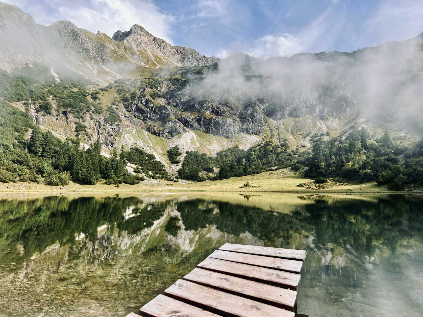 Der untere Gaisalpsee © Jarle Sänger