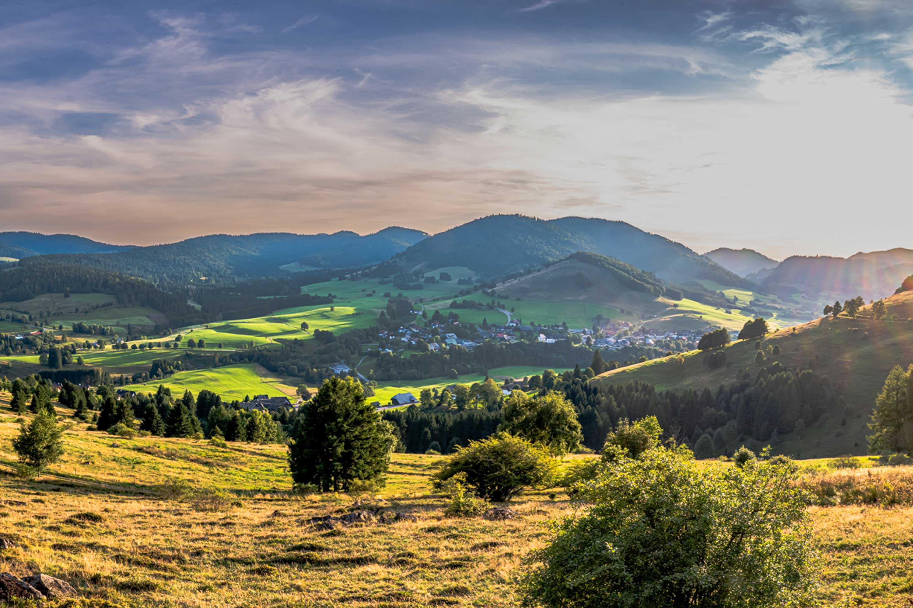 Panorama über das Bernauer Hochtal © Klaus Hansen