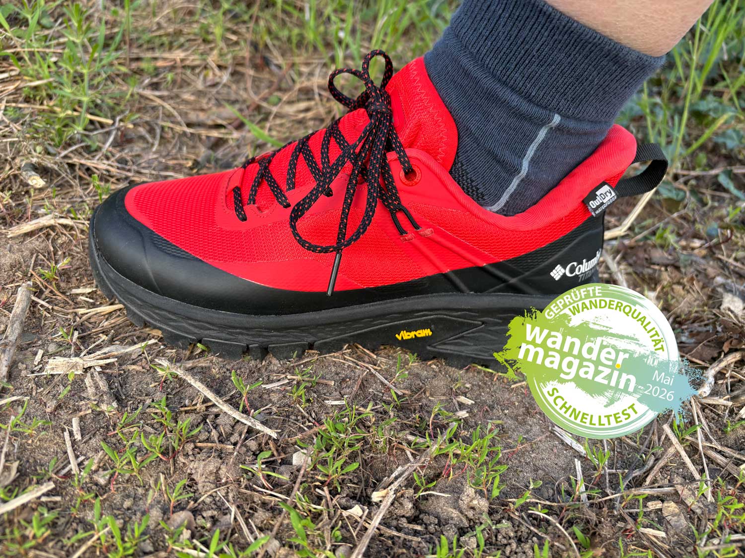 Wanderschuh von Columbia - Tellurix Titanium Outdry © U. Poller/W. Todt