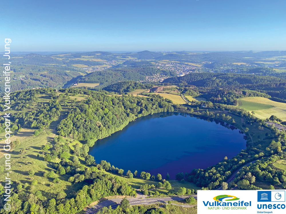 Weinfelder Maar im Geopark Vulkaneifel
