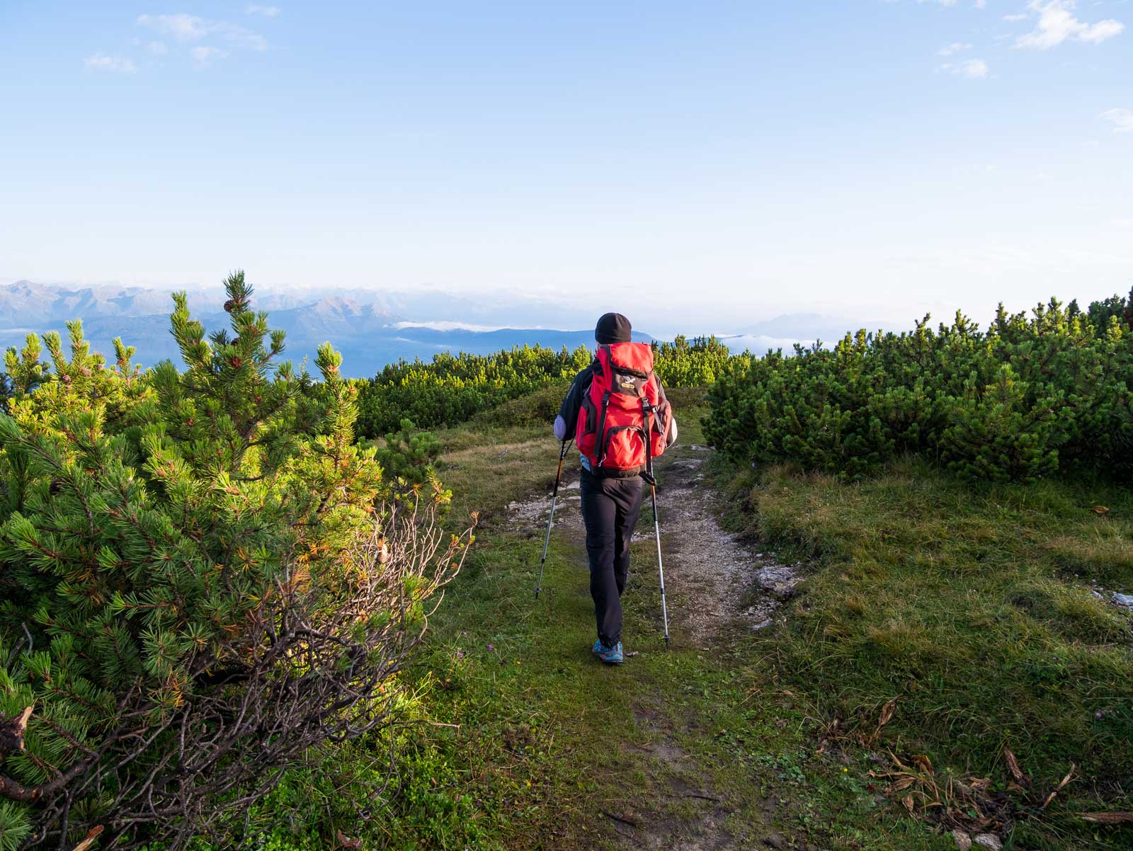 Wandern auf dem Roen 