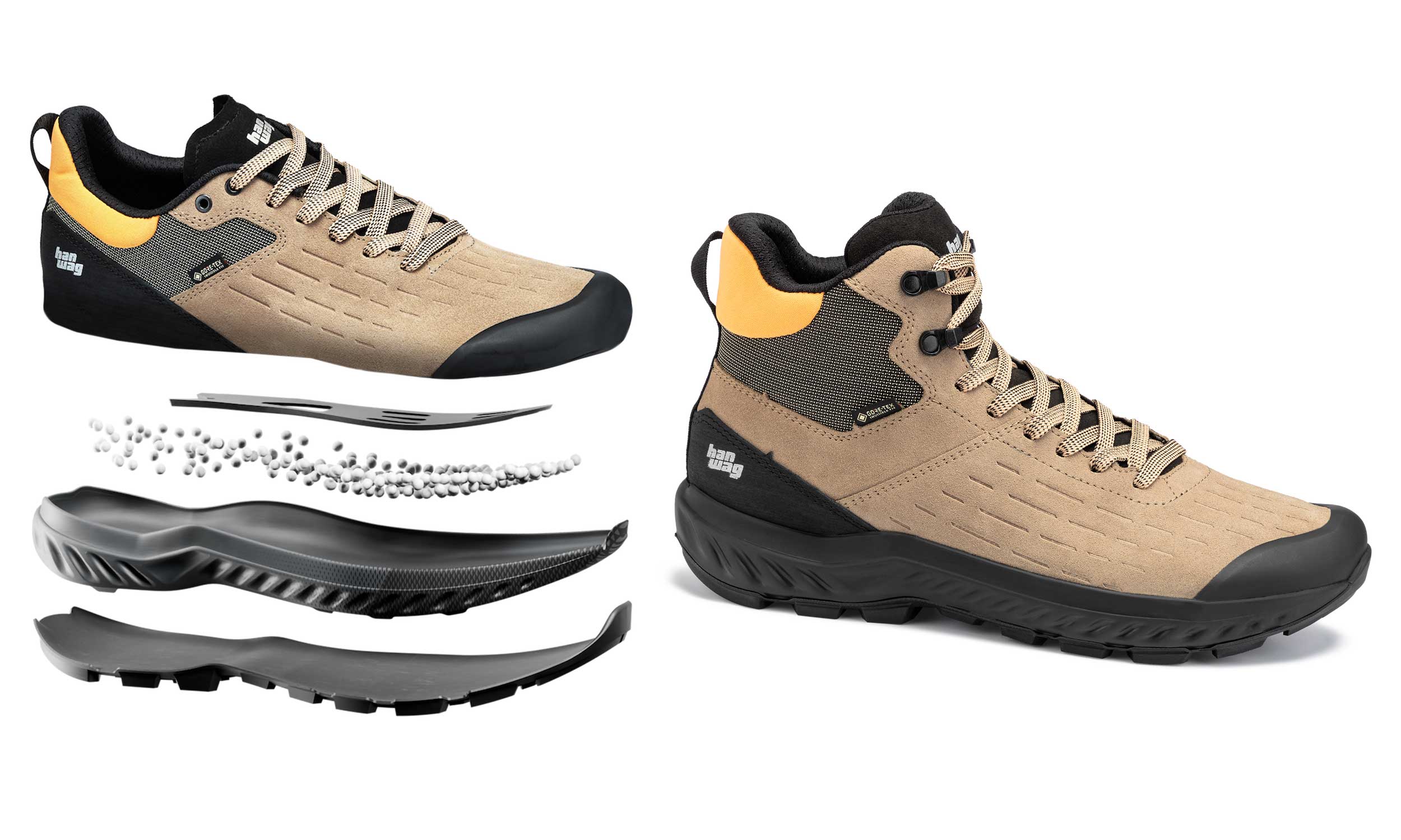 Kaduro Leather GTX ist ein neues Modell von Hanwang