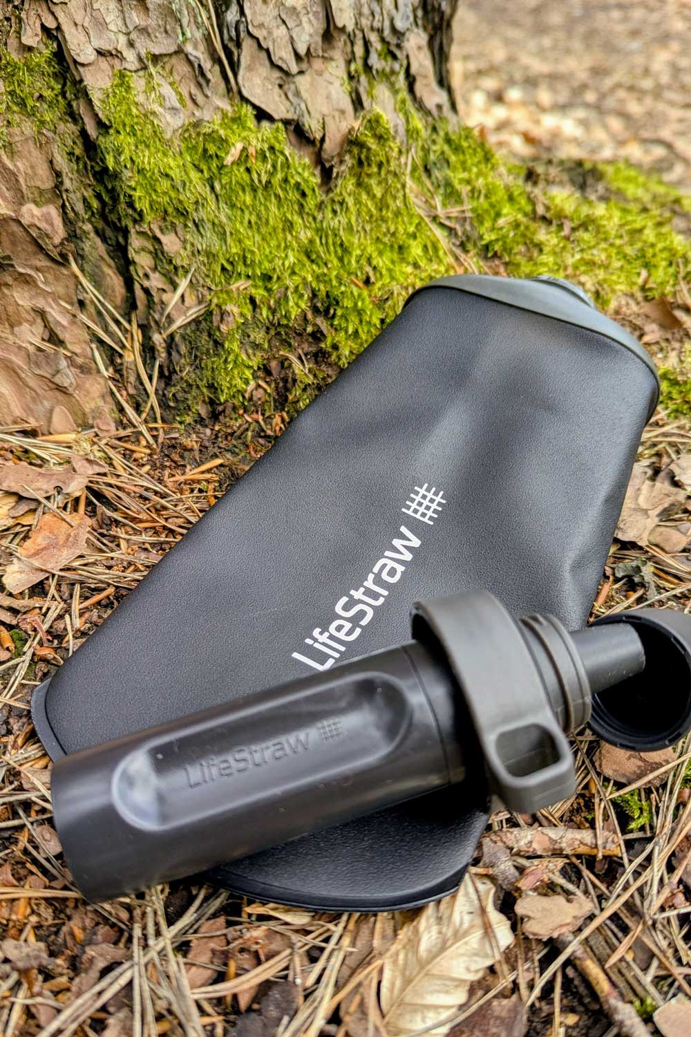 Softbottle mit herausnehmbaren Wasserfilter