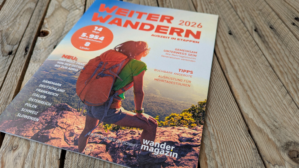 Cover eines Specials von Wandermagazin