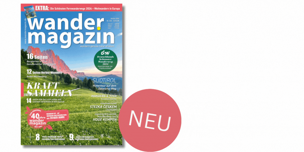 Anzeige Wandermagazin Nr. 224