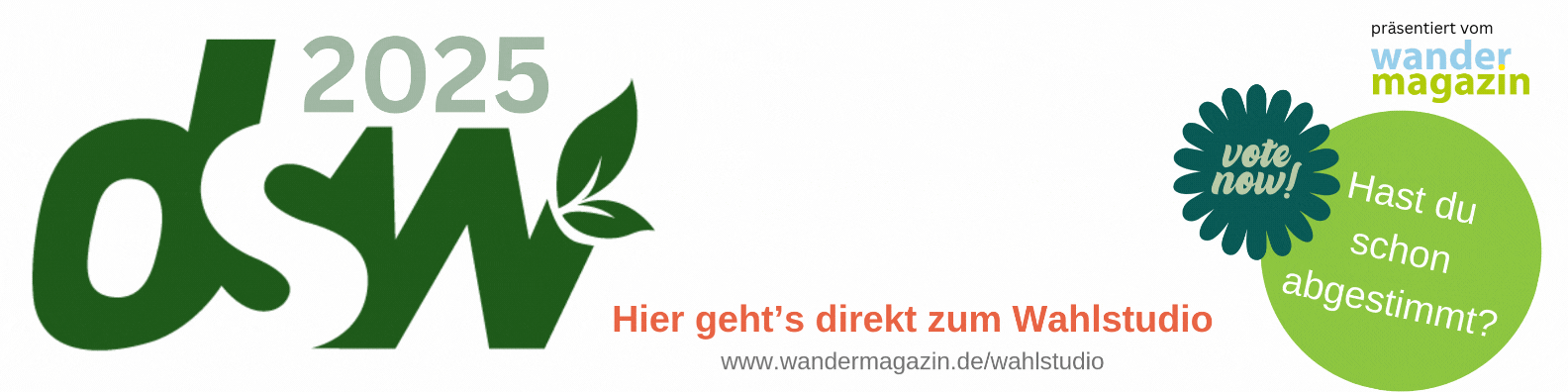 Banner DSW Wahl 2025