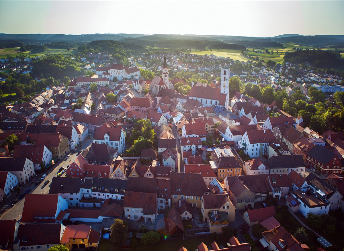 Blick auf die Altstadt von Sulzbach-Rosenberg © Thilo Hierstetter