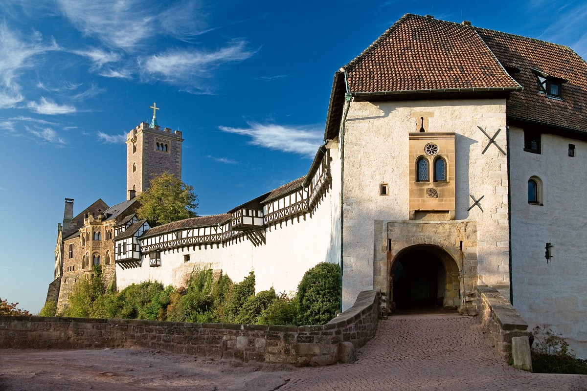Die tausend Jahre alte Wartburg gehört zum UNESCO-Welterbe – hier offenbart sich Geschichte und Kultur wie an keinem anderen Ort in Deutschland © Anna-Lena Thamm