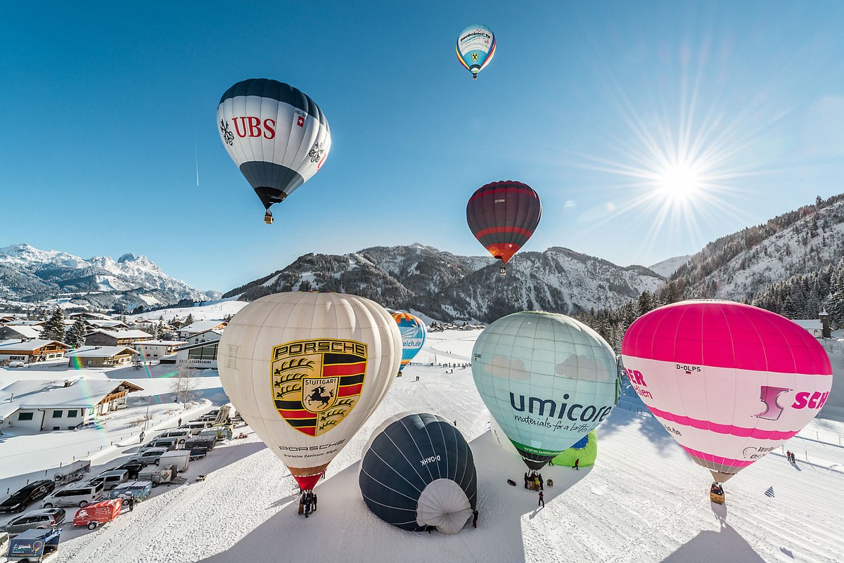 Das Internationale Ballonfestival findet vom 13. bis 28. Januar 2018 statt. © Achim Meurer