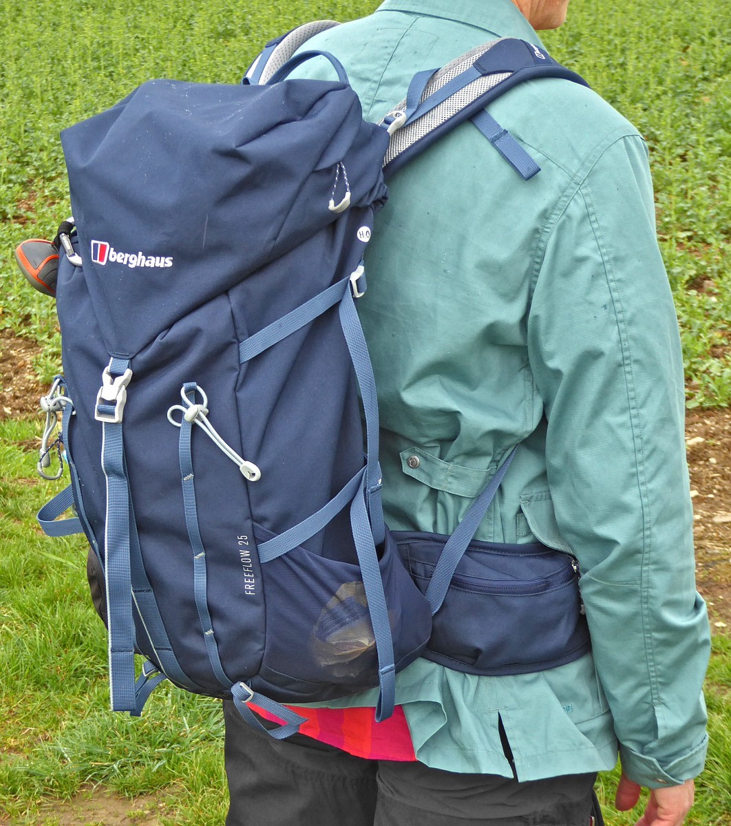 Berghaus freeflow 25, Netzrücken