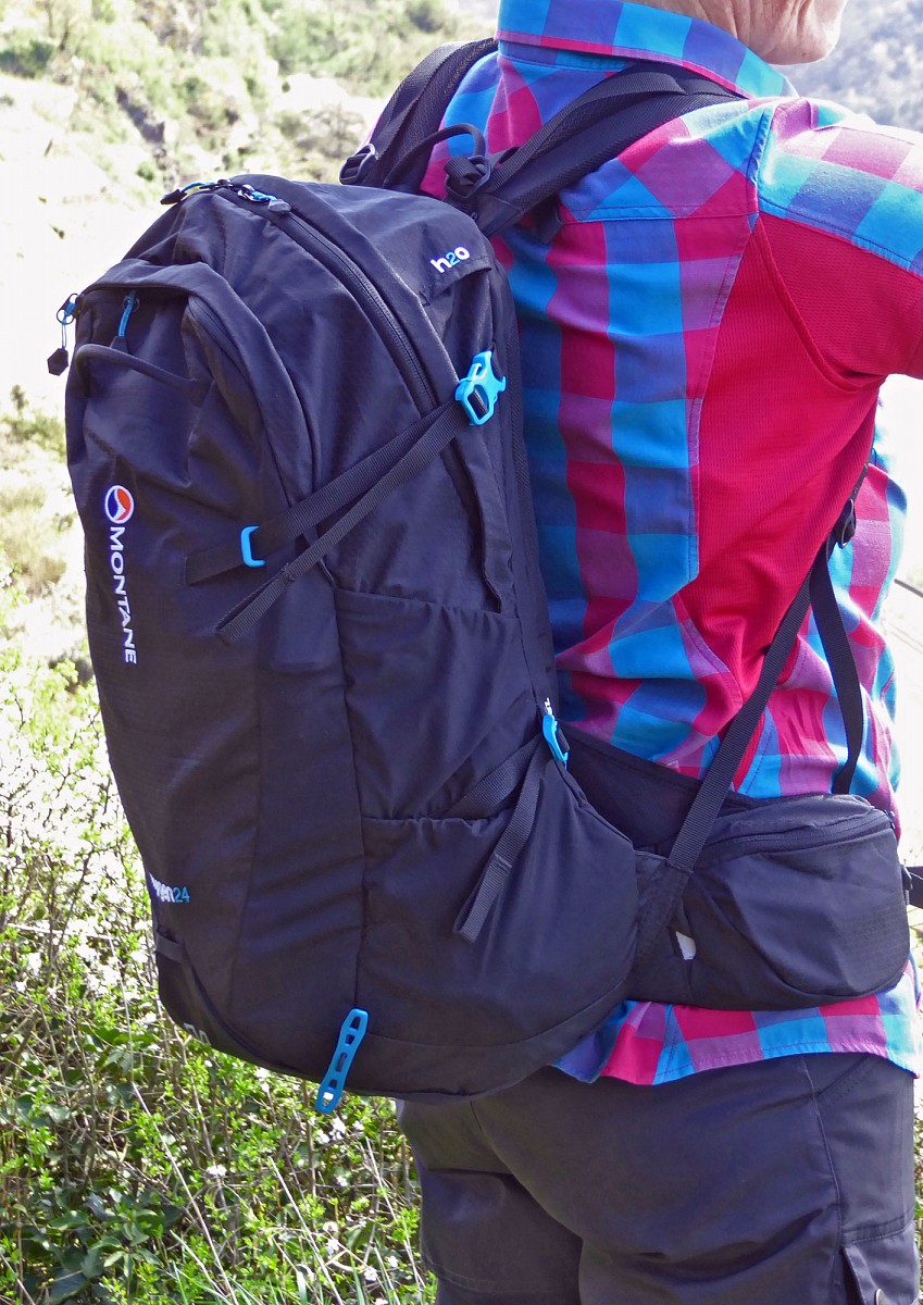 Montane Oxygen 24, Kontaktrücken
