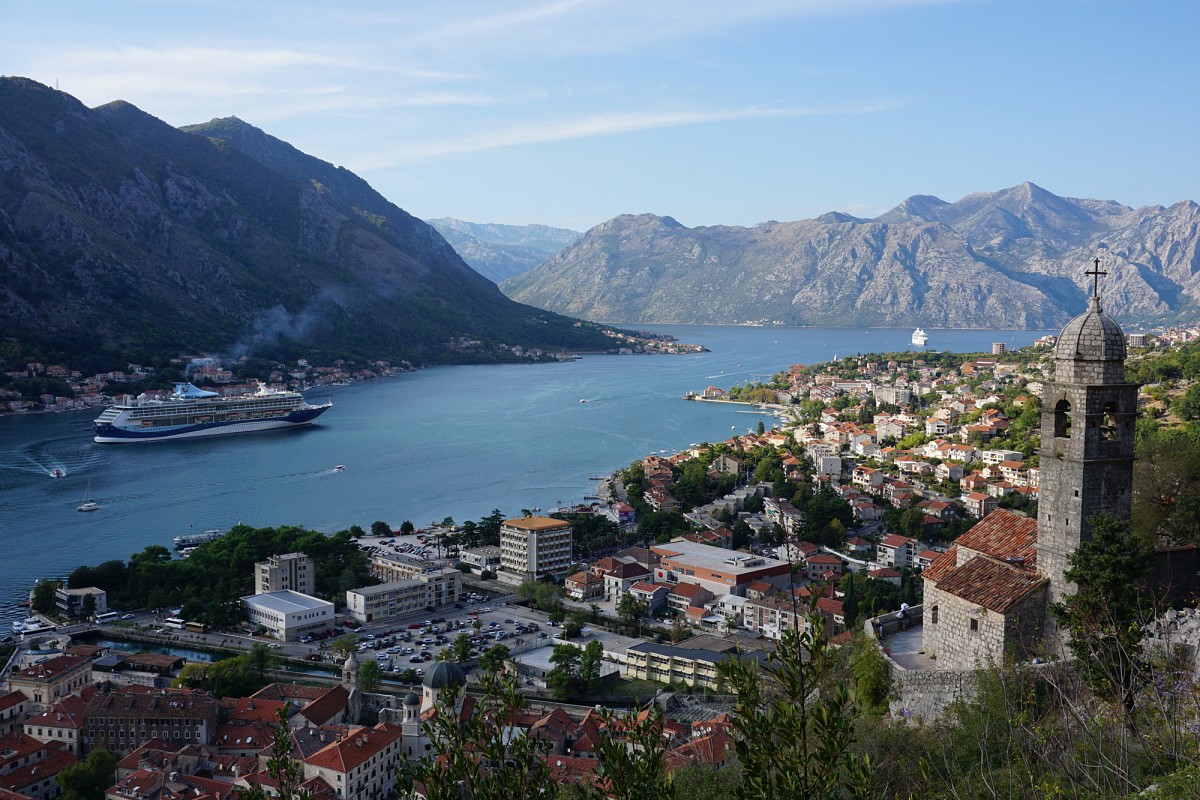 Die UNESCO-Weltkulturerbe-Stadt Kotor an der montenegrinischen Adriaküste © Thorsten Hoyer