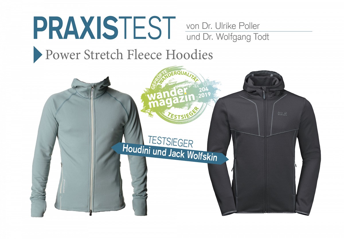 Praxistest Power Stretch Fleece Hoodies