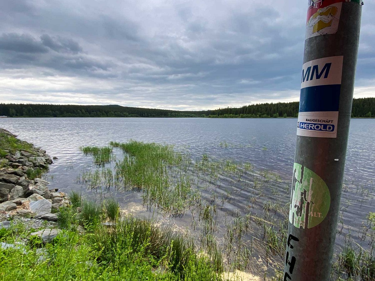 Die Talsperre Muldenberg