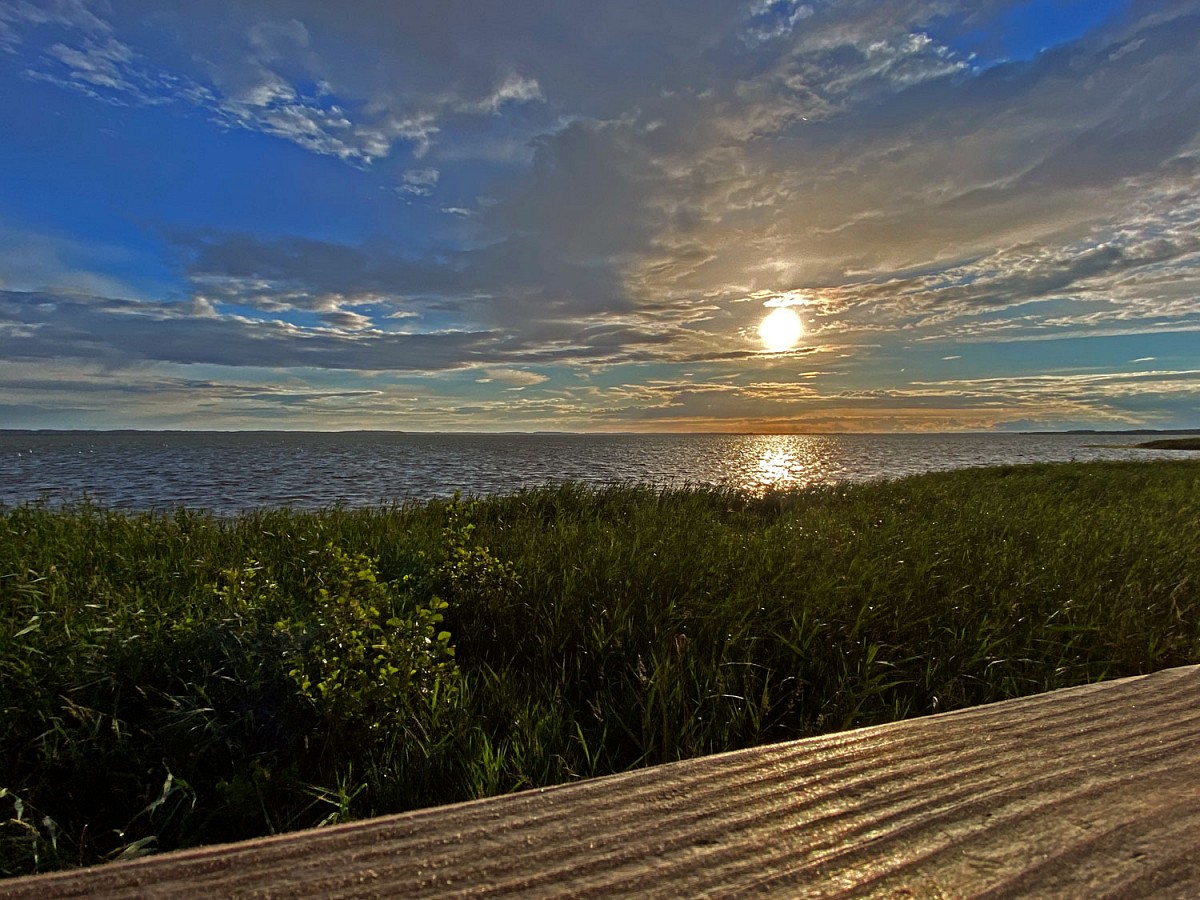 Abendstimmung an der Müritz, alle Bilder, wenn nicht anders gekennzeichnet © Marieke Wist 