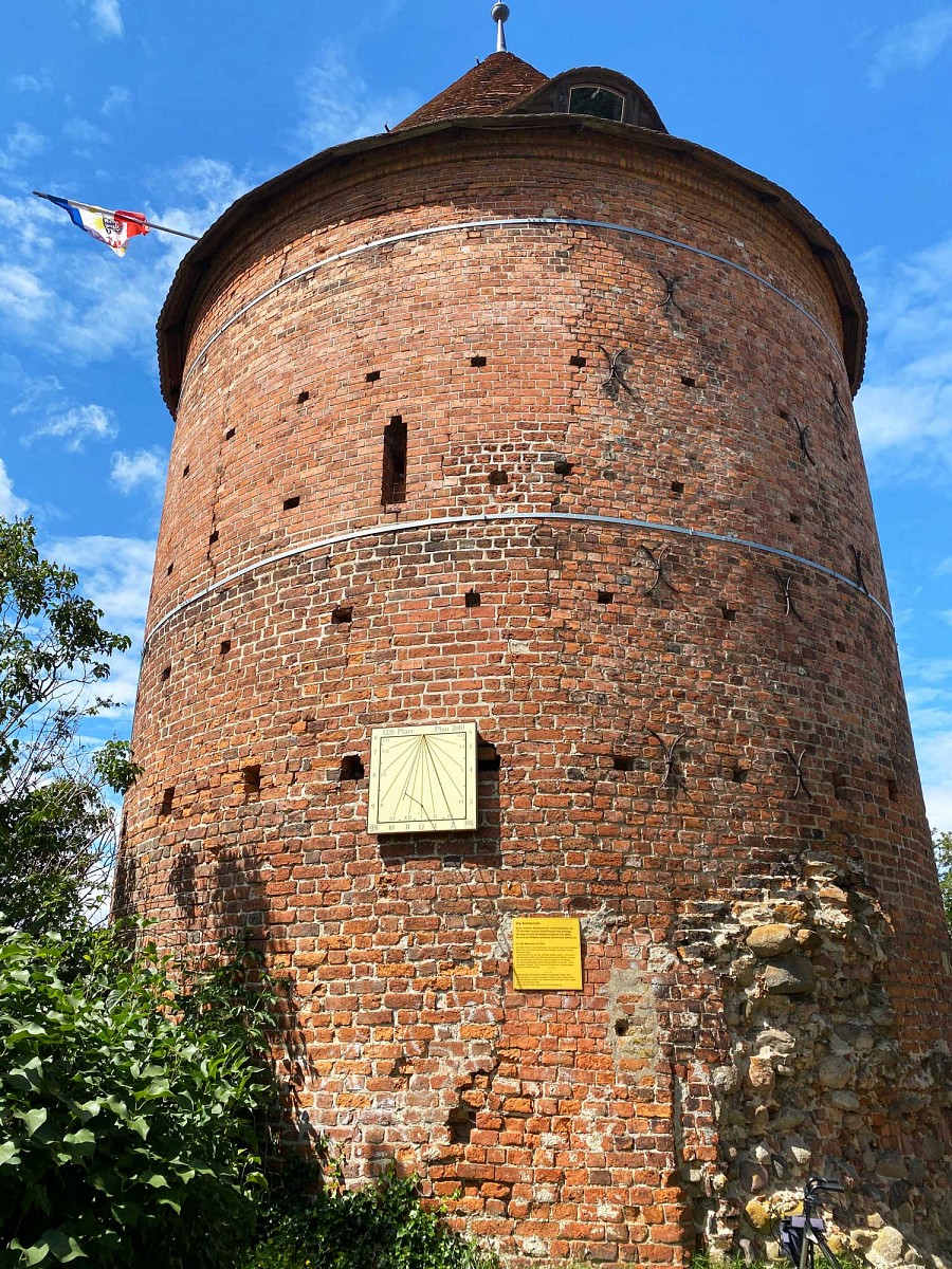 Der Burgturm Plau am See