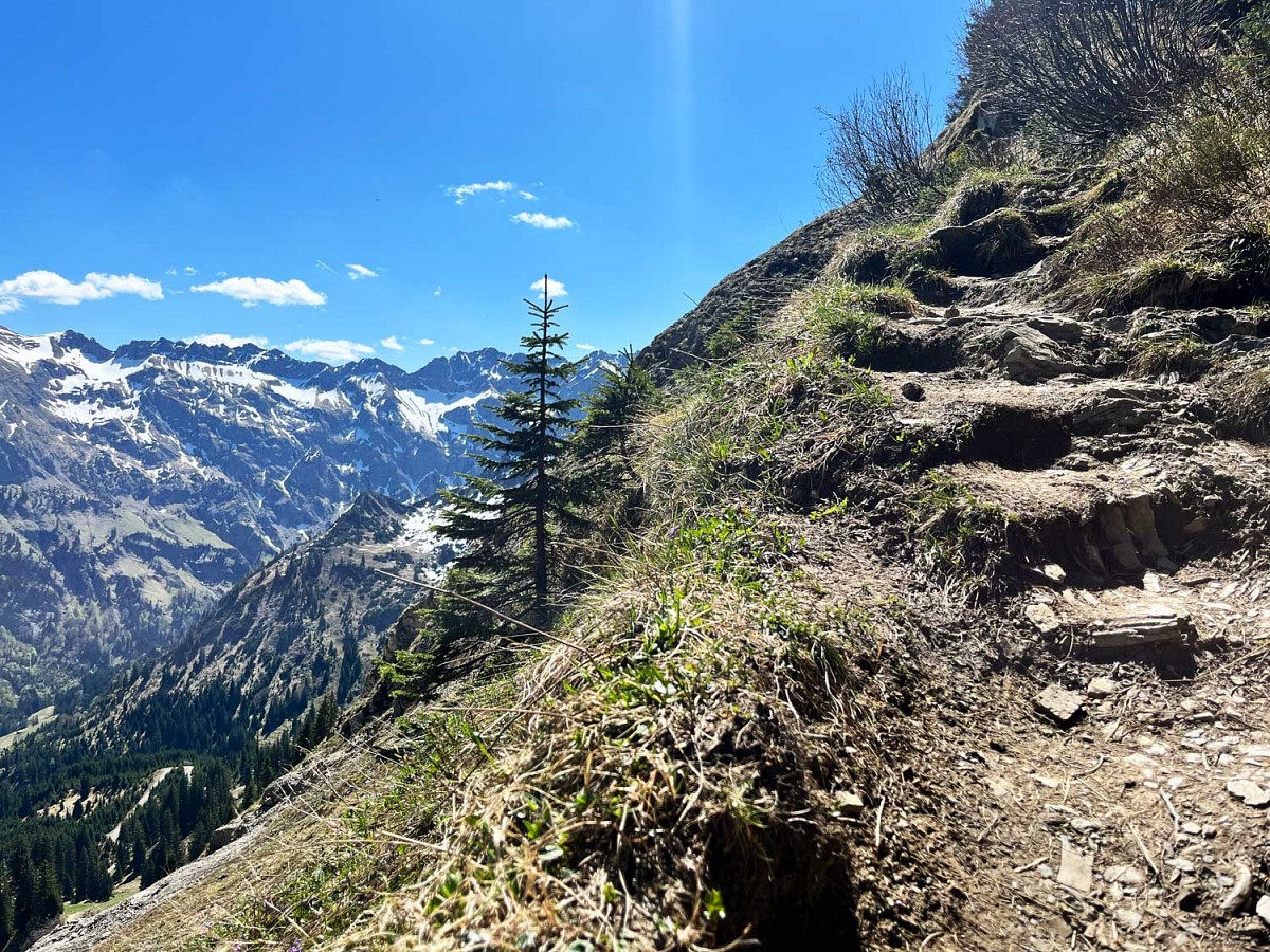 Aufstieg auf den Schnippenkopf