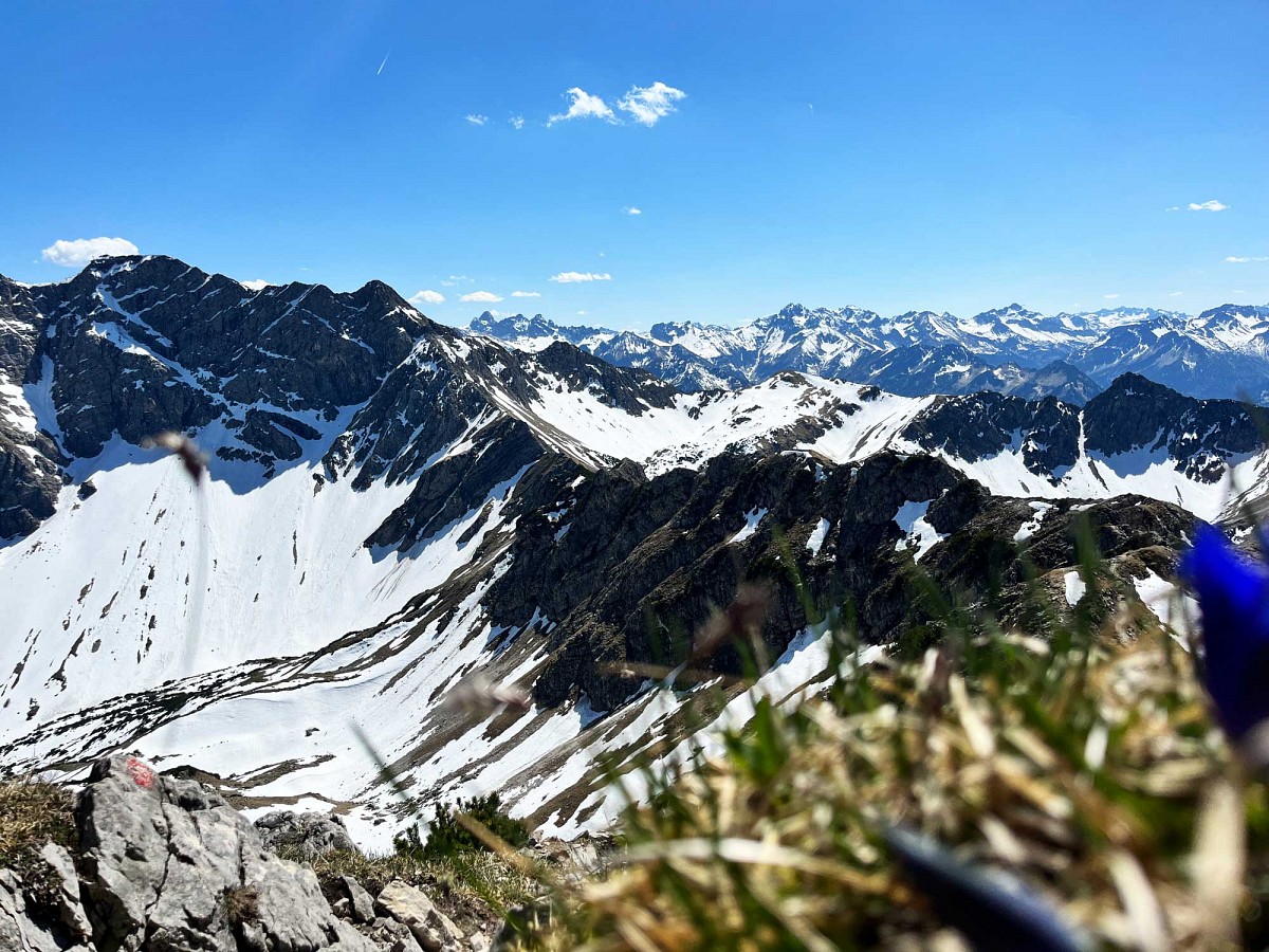 Blick vom Entschenkopf alle Fotos © Marieke Wist   
