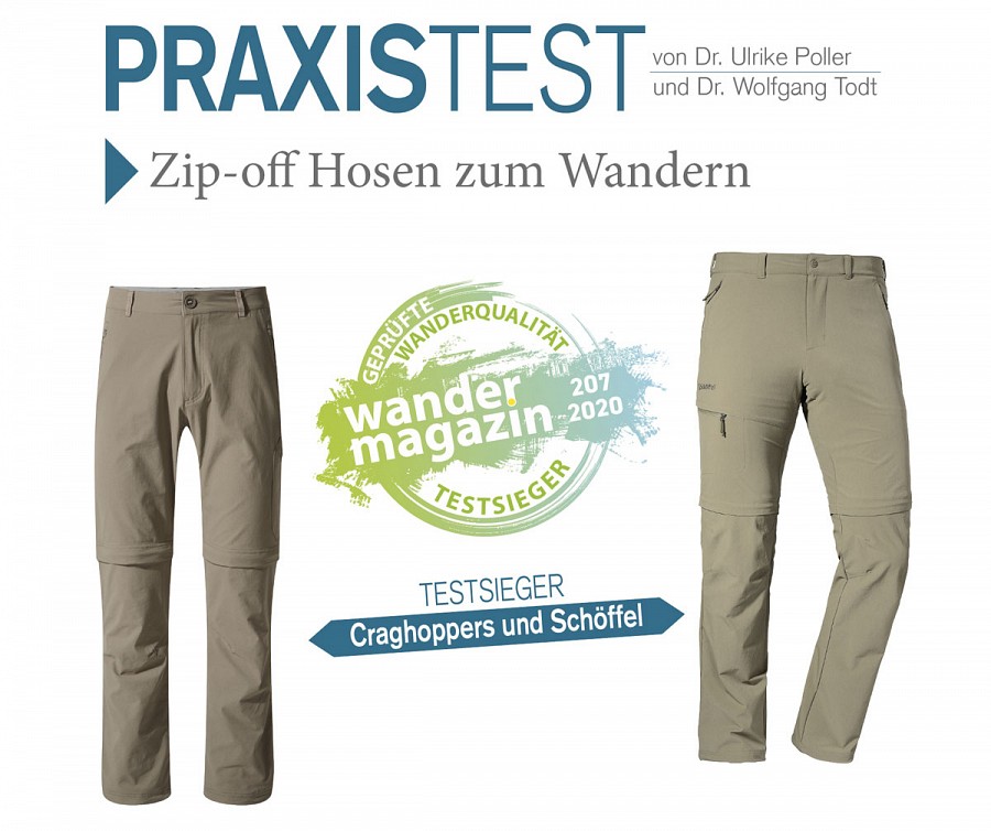 Bild von Testsieger Wanderhosen