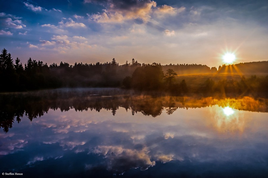 Ein Teich im Oberharz