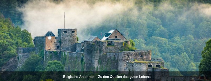 Titelbild, Burg von Bouillon