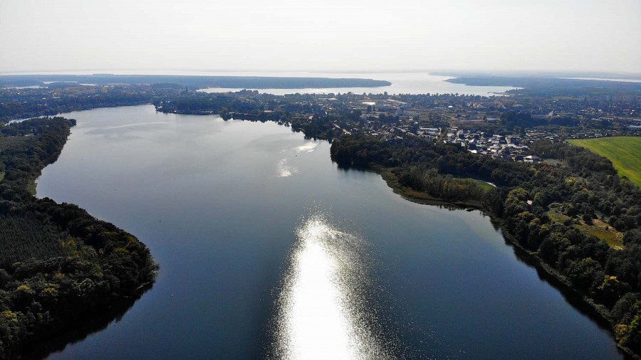 Vogelperspektive der Müritz