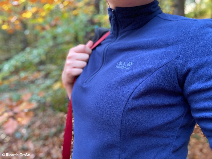 Eingepackt & Ausprobiert: Fleeceoberteil Gecko von Jack Wolfskin 