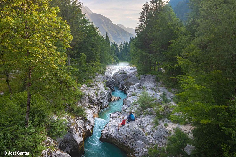 Juliana Trail in Slowenien