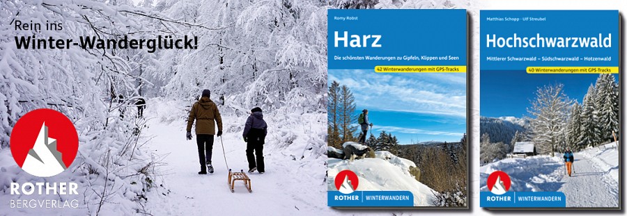 Anzeige Bergverlag Rother Winterwanderglück