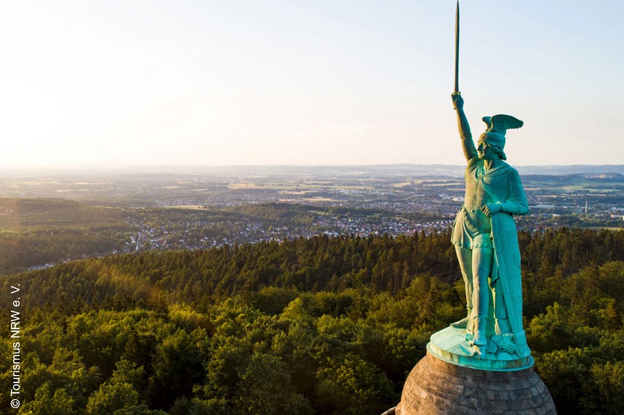 Hermannsdenkmal im Teutoburgerwald