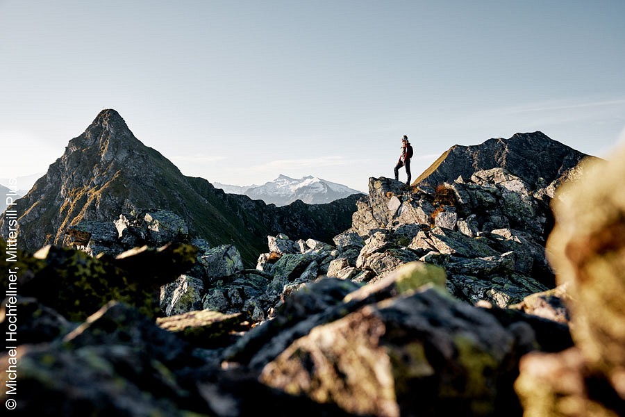 Wanderkulisse in den Hohen Tauern
