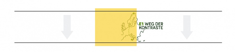 E1 – Weg der Kontraste