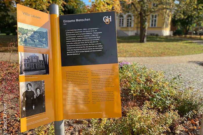 Gerhart-Hauptmann-Ort: Villa Lassen in Erkner