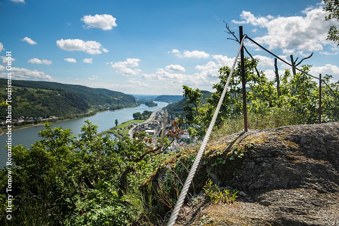 Weitwanderwege am Rhein