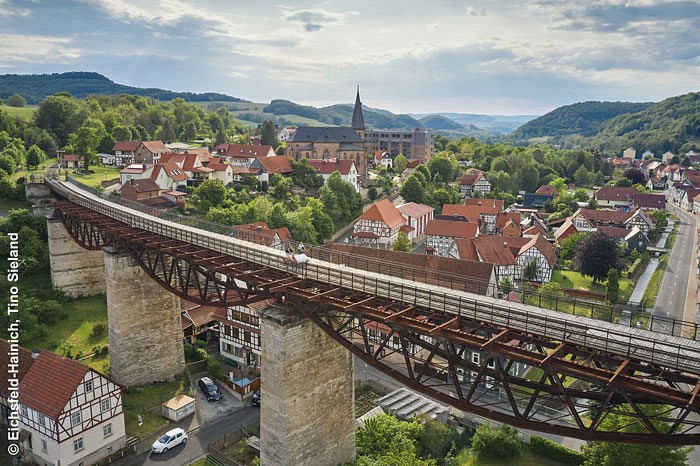 Kanonenbahnradweg, Thüringen