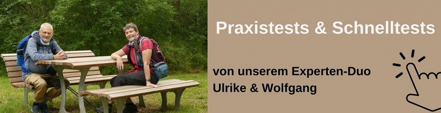 Banner Praxistest vom Wandermagazin