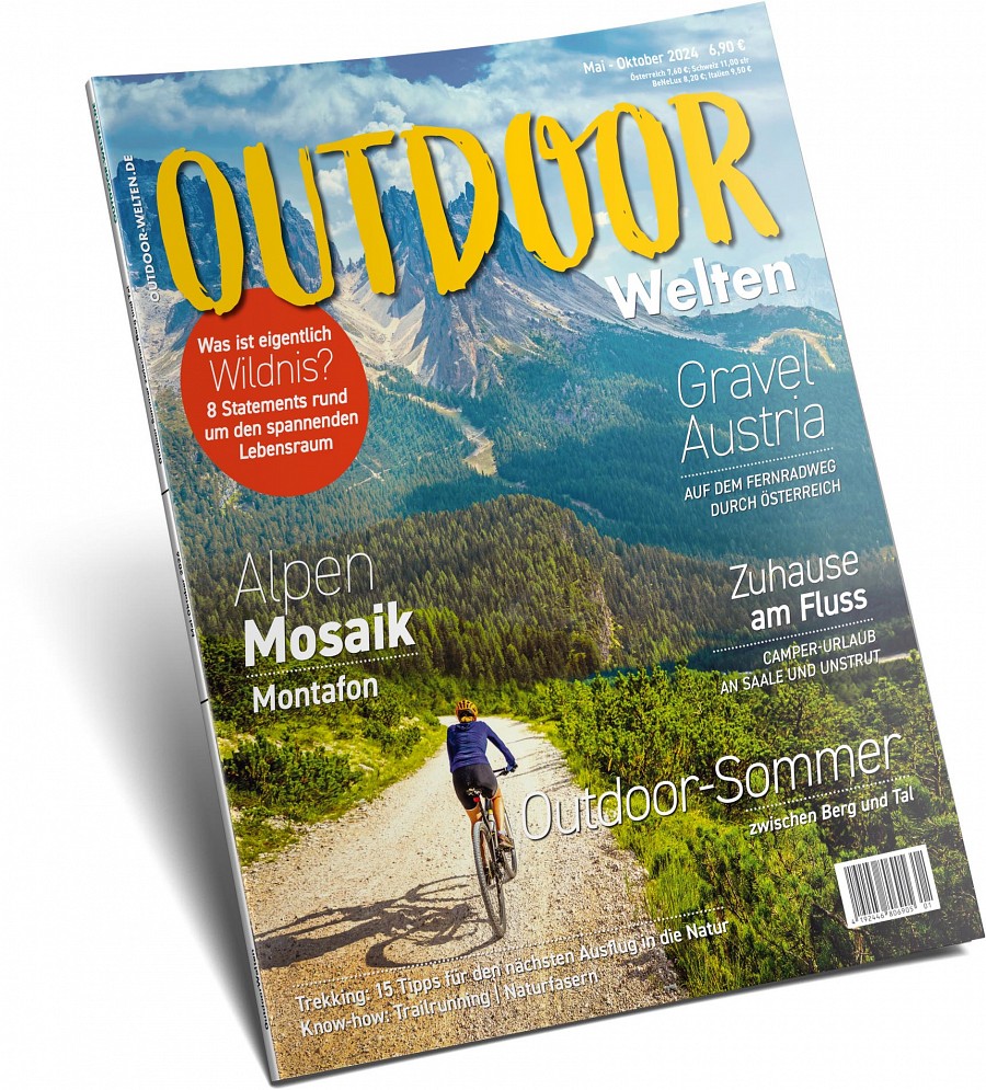 Cover der OutdoorWelten Sommerausgabe