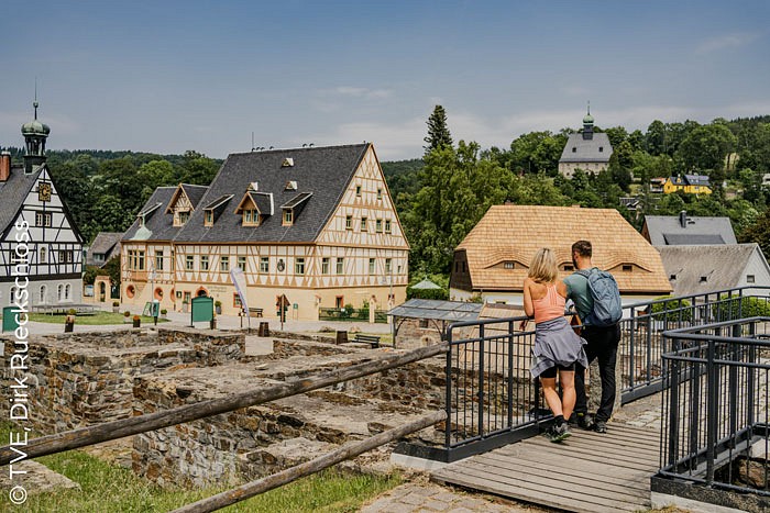 Saigerhütte Grünthal auf dem Kammweg