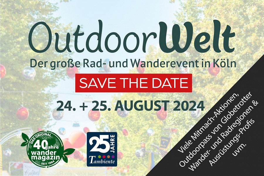 Anzeige OutdoorWelt Event in Köln