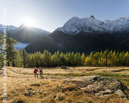 Bergwandern im Saastal